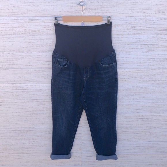 Old Navy Maternity crop jeans | SIZE 8 Maternity - Picture 4 of 10